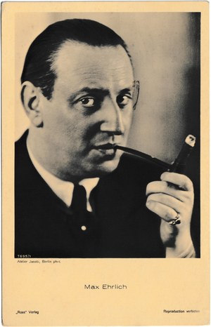 Max Ehrlich — "Ross" Verlag Celebrity Postcard